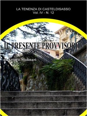cover image of Il presente provvisorio